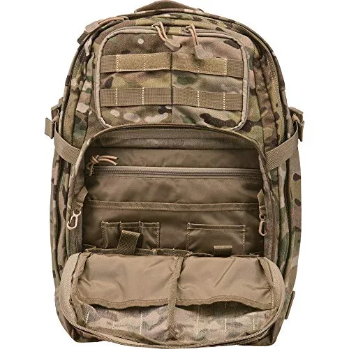 5.11 RUSH24 Tactical Backpack Med First Aid Patriot Bundle - Multicam