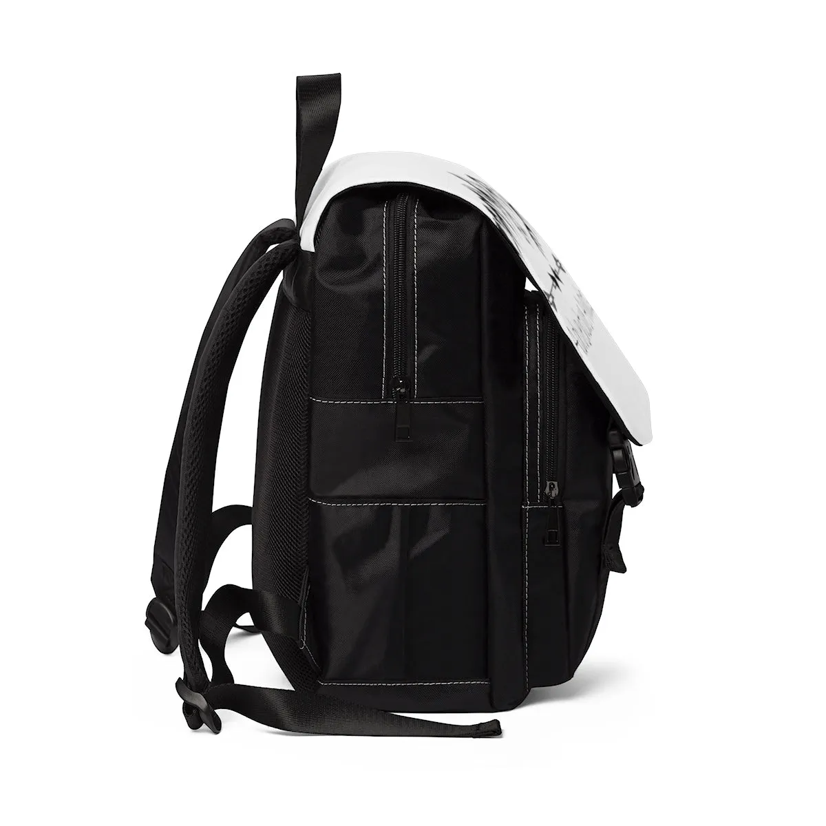 Adventure Awaits Unisex Casual Shoulder Backpack