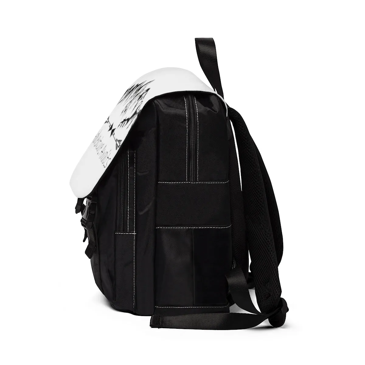 Adventure Awaits Unisex Casual Shoulder Backpack