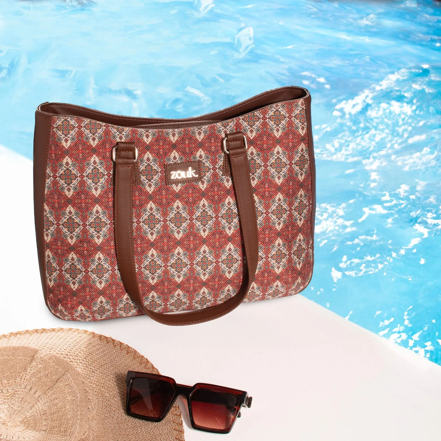 Agra Durrie Getaway Tote Bag