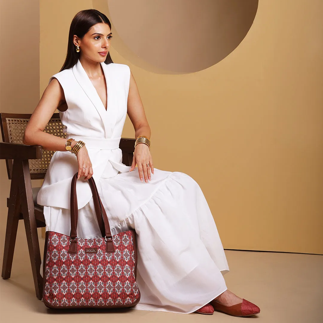 Agra Durrie Getaway Tote Bag