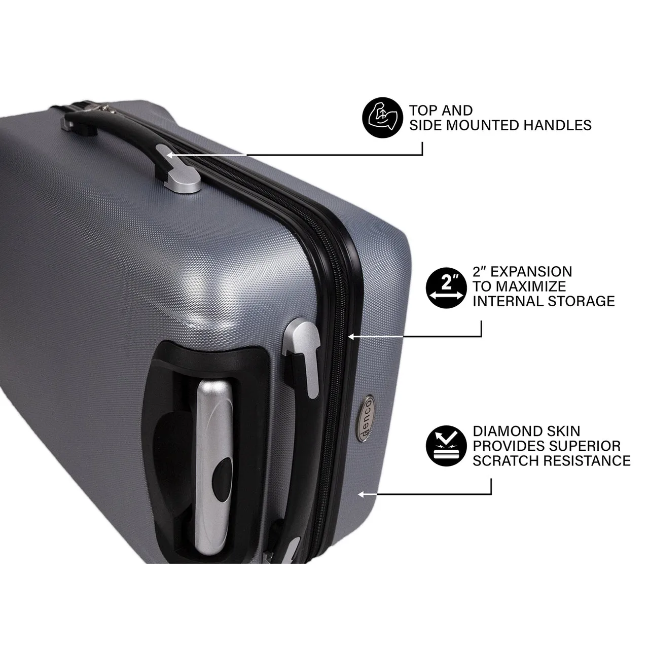 Air Force Falcons Deluxe 2-Piece Backpack and Carry on Set