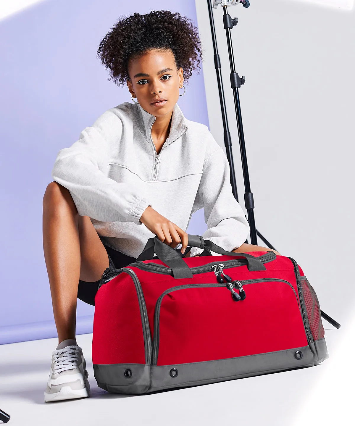 Athleisure holdall | Grey Marl