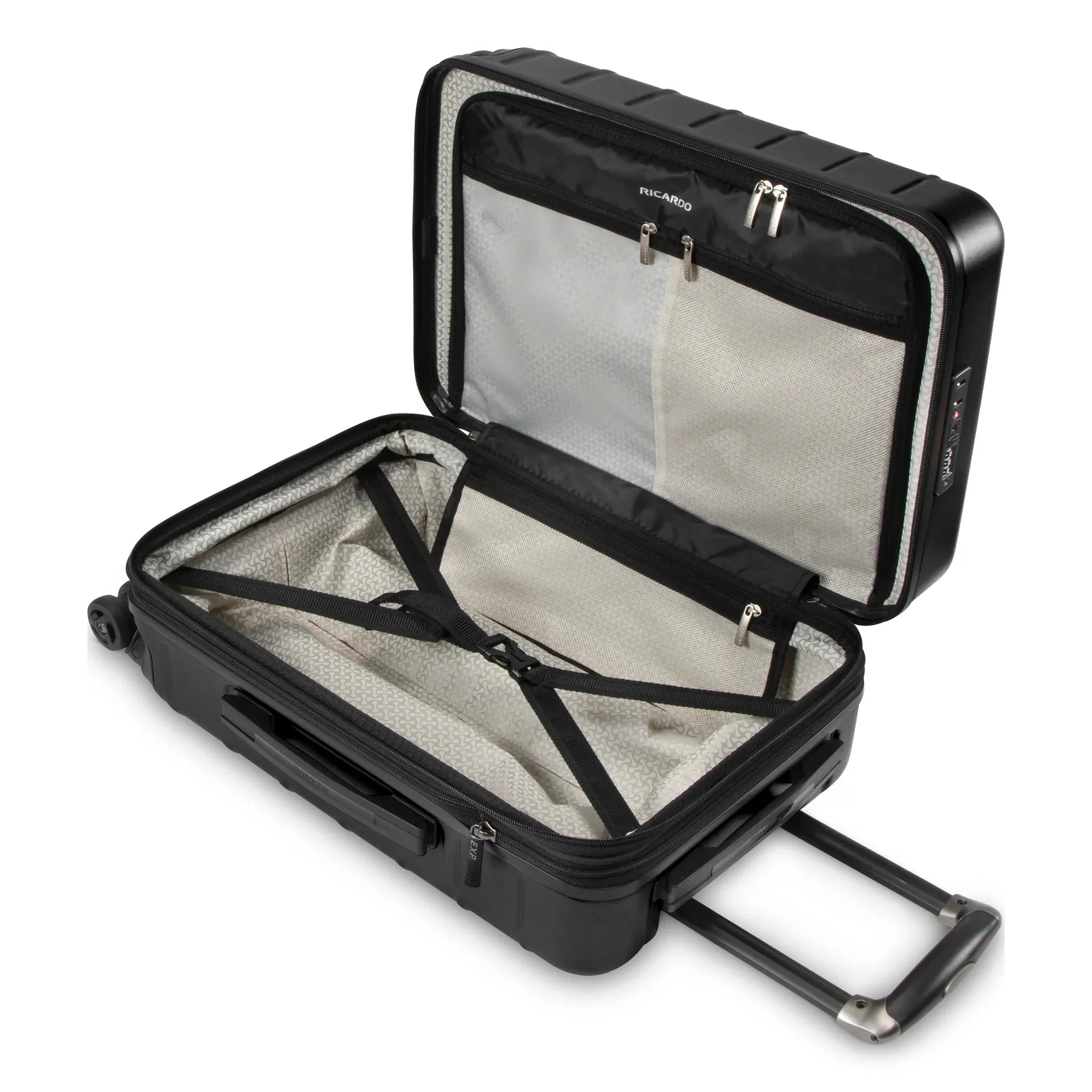 Cambria Hardside Carry-On Expandable Spinner - Black