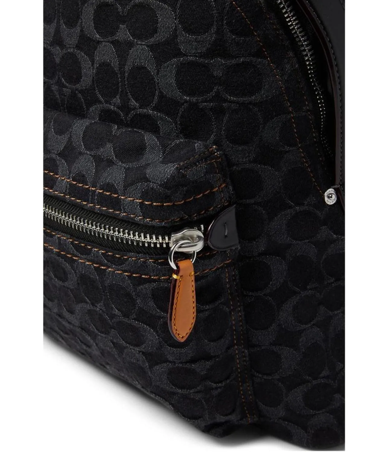 Charter Backpack in Signature Denim