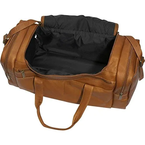 David King Leather Classic Duffel Bag In Black