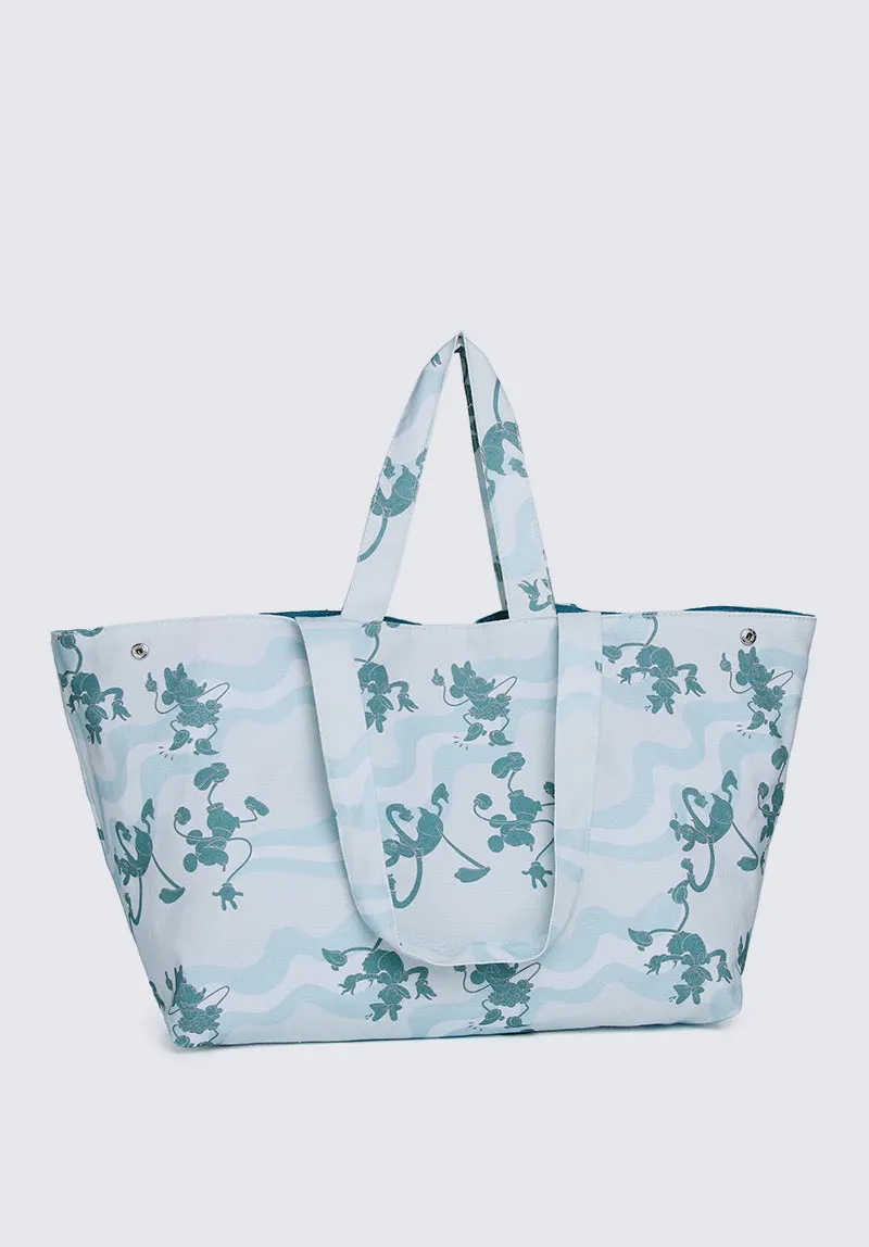 Disney Mickey & Friends Aw-phooey Tote Bag (Aquamarine)