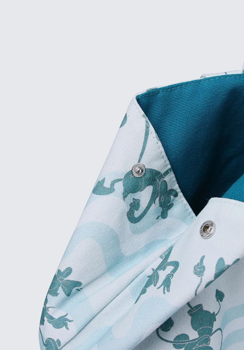 Disney Mickey & Friends Aw-phooey Tote Bag (Aquamarine)
