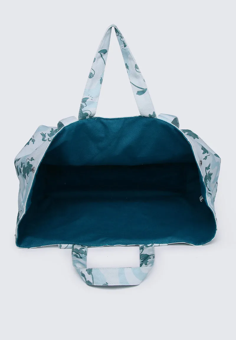 Disney Mickey & Friends Aw-phooey Tote Bag (Aquamarine)
