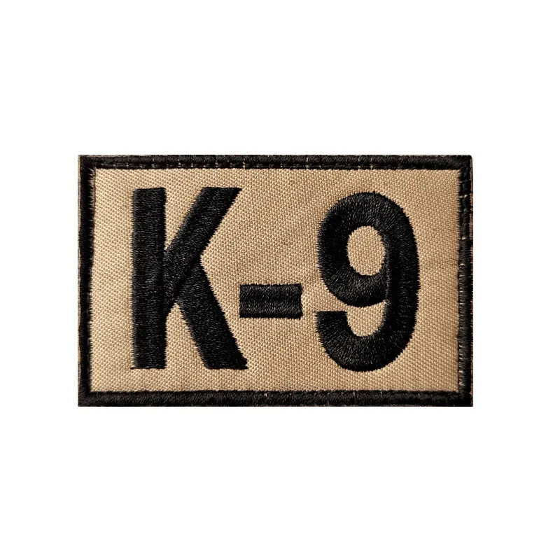Dog Embroidered Velcro patches