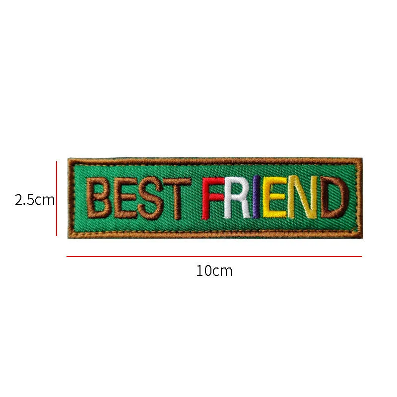 Dog Embroidered Velcro patches