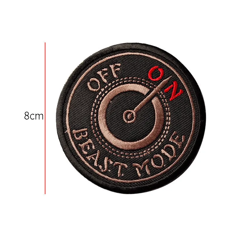 Dog Embroidered Velcro patches