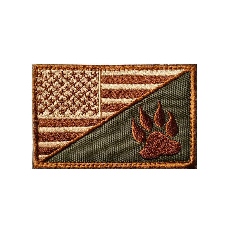 Dog Embroidered Velcro patches