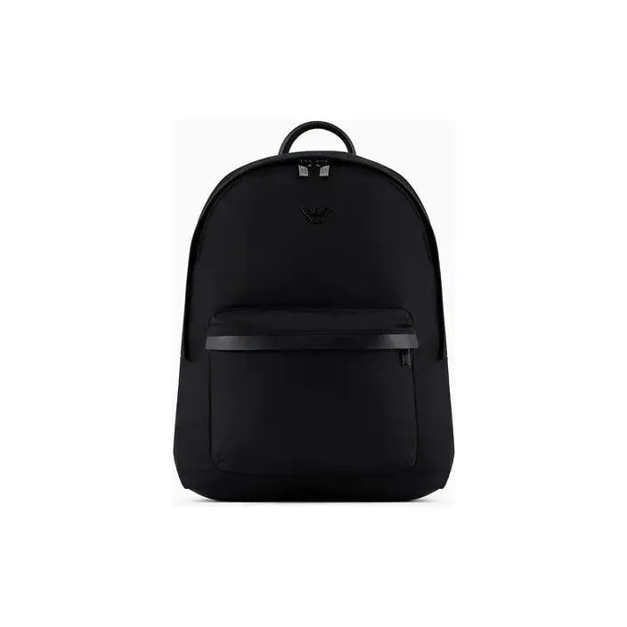 EMPORIO ARMANI SUSTAINABILITY VALUES RECYCLED NYLON BACKPACK
