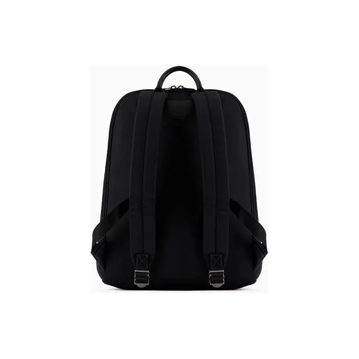 EMPORIO ARMANI SUSTAINABILITY VALUES RECYCLED NYLON BACKPACK