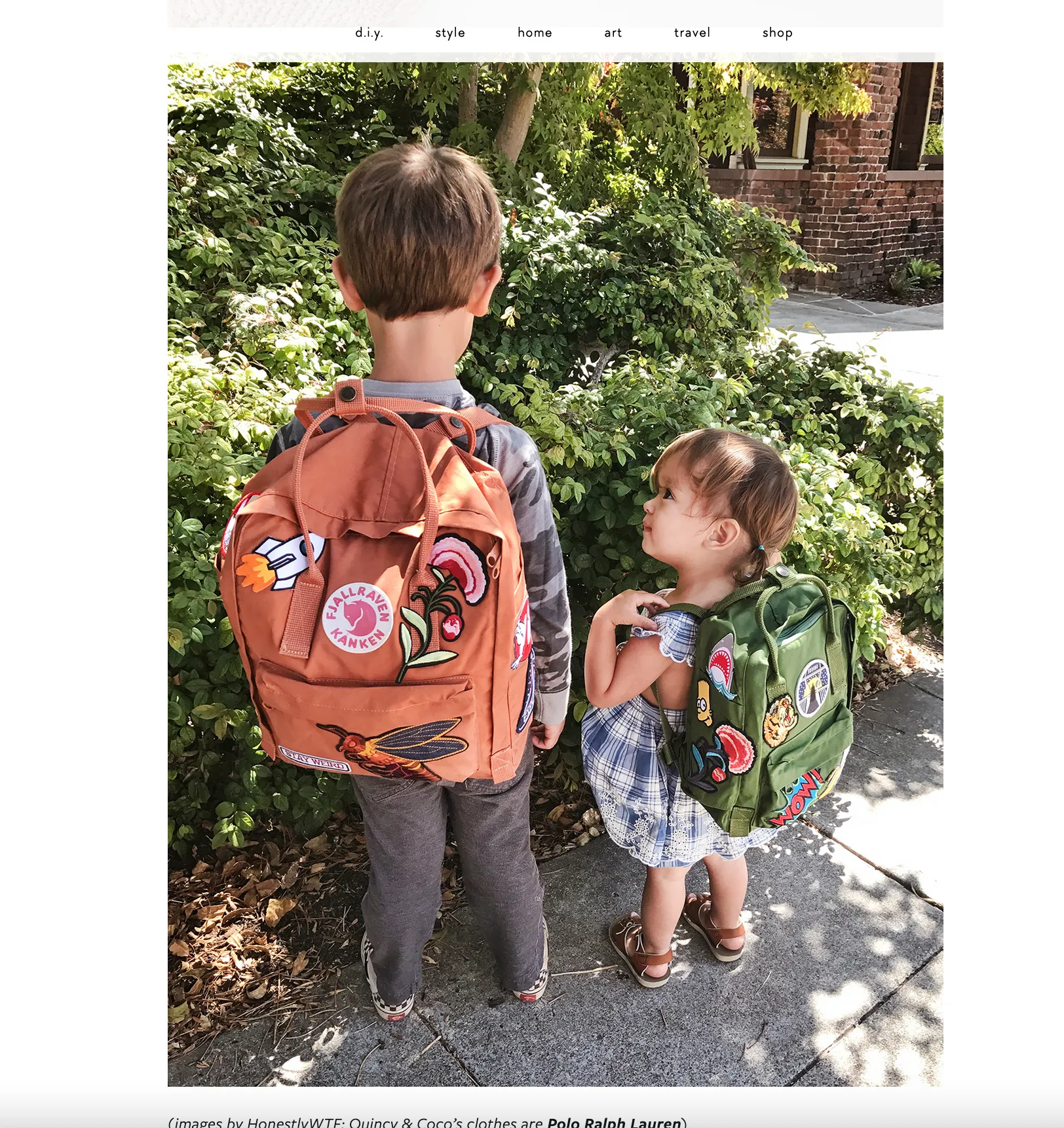 FJALLRAVEN KANKAN RAINBOW MINI BACKPACK