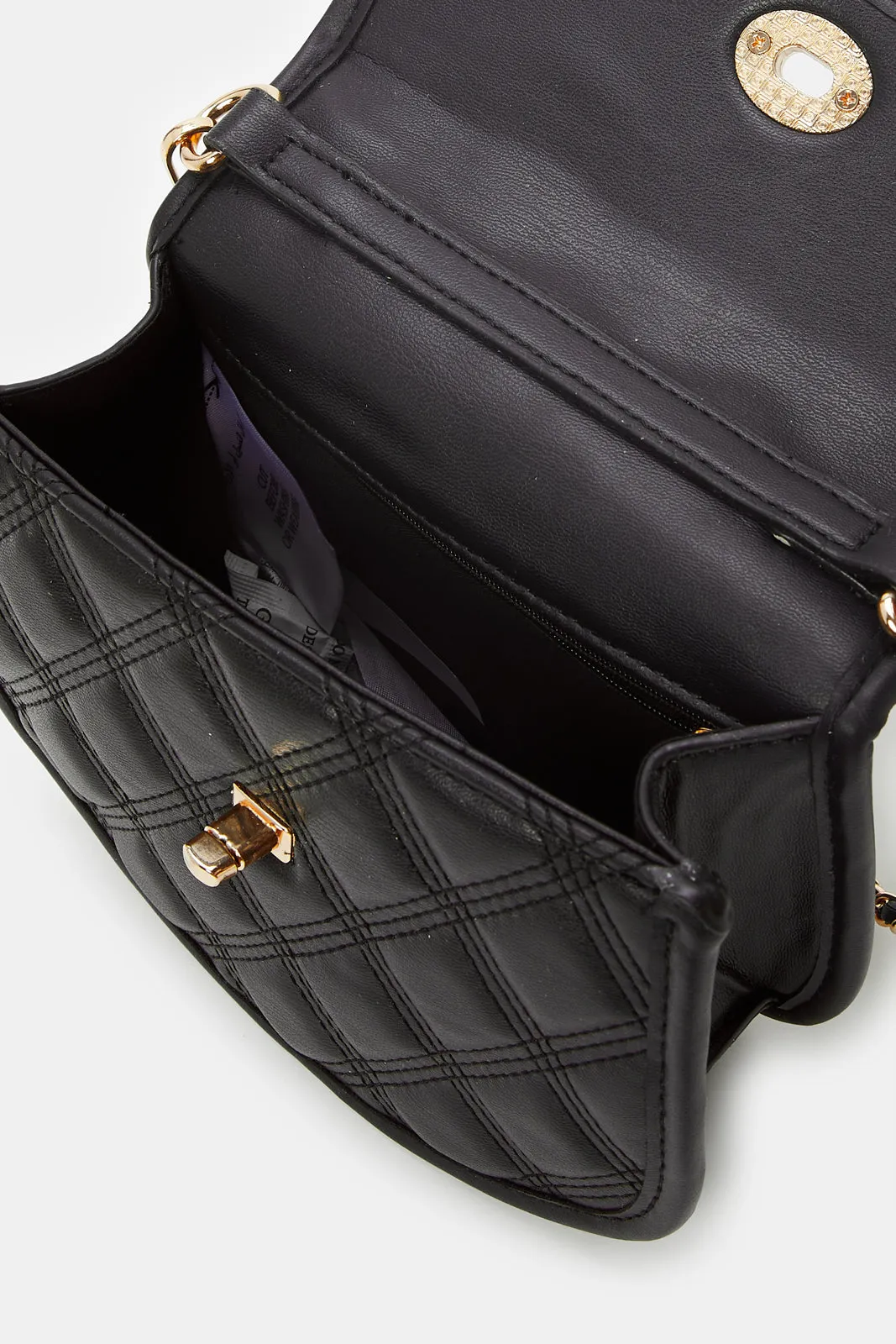 Girls Black Cross Body Bag