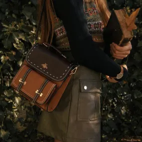 Honey Bee Designer Messenger Mini Backpack