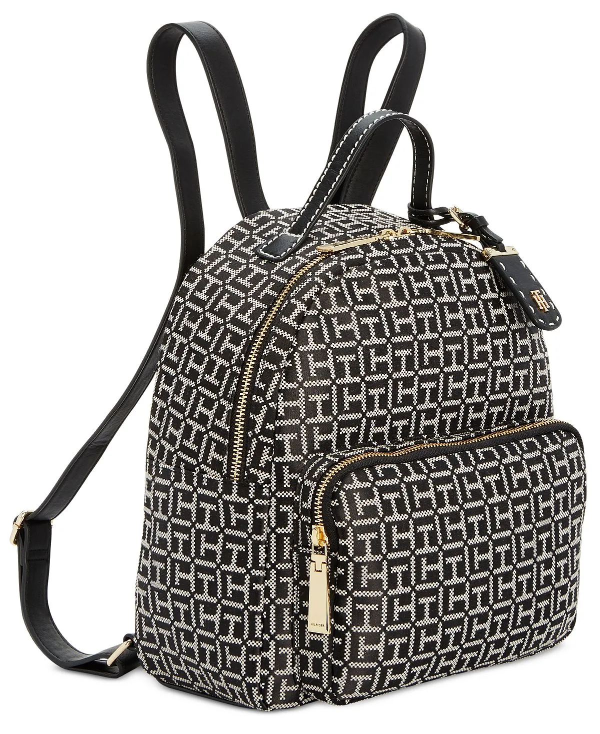 Julia Tommy Hilfiger Logo Dome Jacquard Backpack