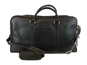 Latico Leathers Heritage Cabin Duffel, Leather, Black, One Size