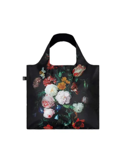 Loqi Still Life with Flowers Multicolor Multipurpose Bags