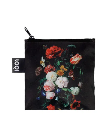 Loqi Still Life with Flowers Multicolor Multipurpose Bags
