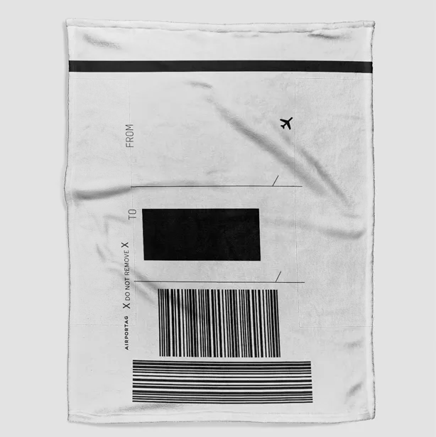 Luggage Ticket - Blanket