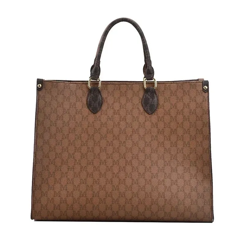 Luxe Wanderlust Tote - Vegan Leather Bag