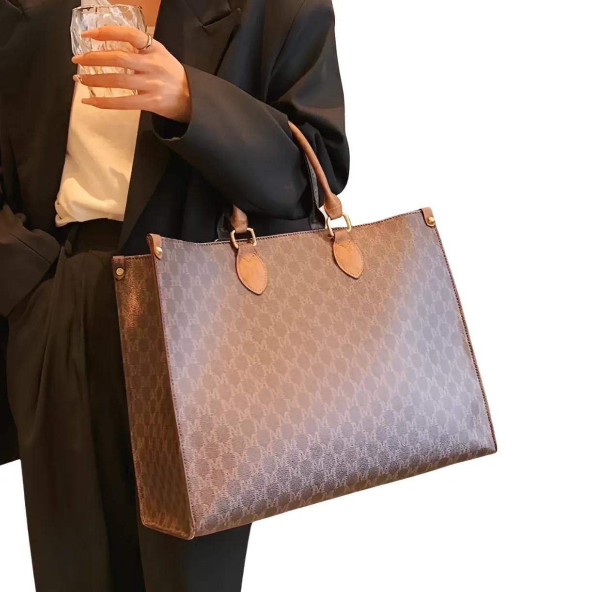 Luxe Wanderlust Tote - Vegan Leather Bag