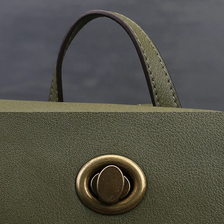 Mini Womens Leather Flap Backpack Purse Fashion Backpacks For Women