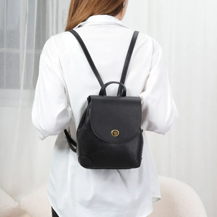 Mini Womens Leather Flap Backpack Purse Fashion Backpacks For Women