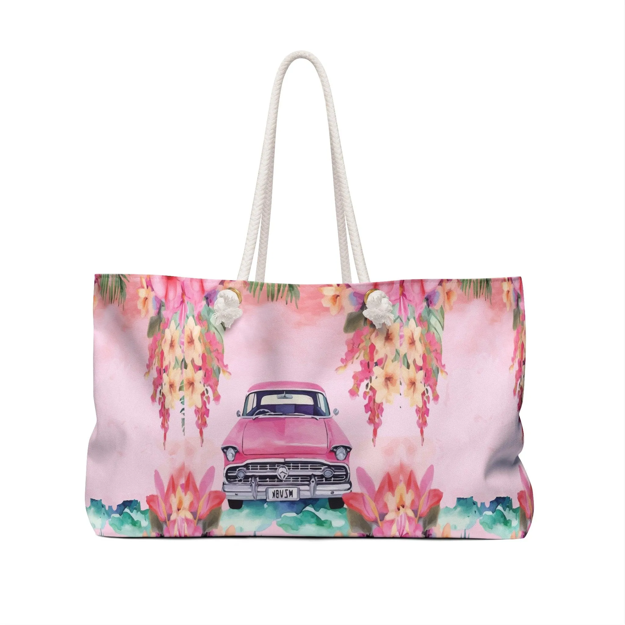 Miniaday Designs Pink Paradise Weekender Bag