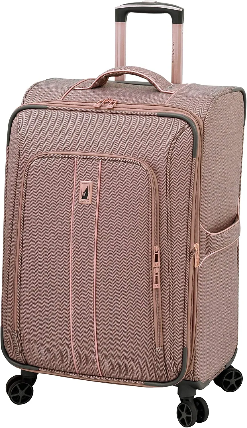 Newcastle Softside 24" Medium Checked Luggage