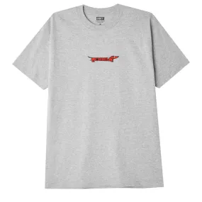 Obey Hot Dog T-Shirt - Heather Grey