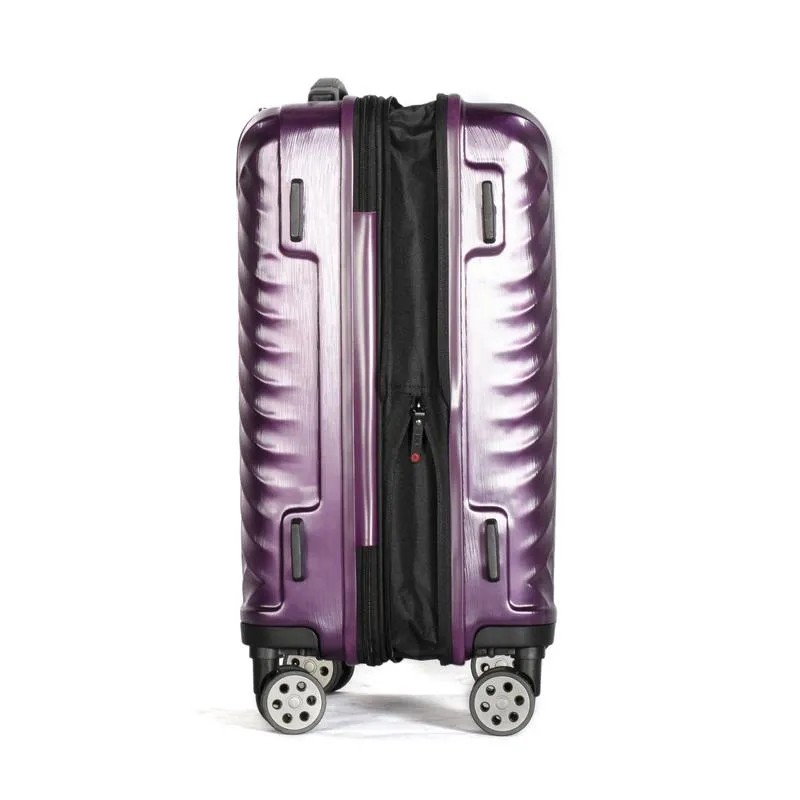 Olympia Matrix Polycarbonate 21" Exp Carry-On Spinner Luggage