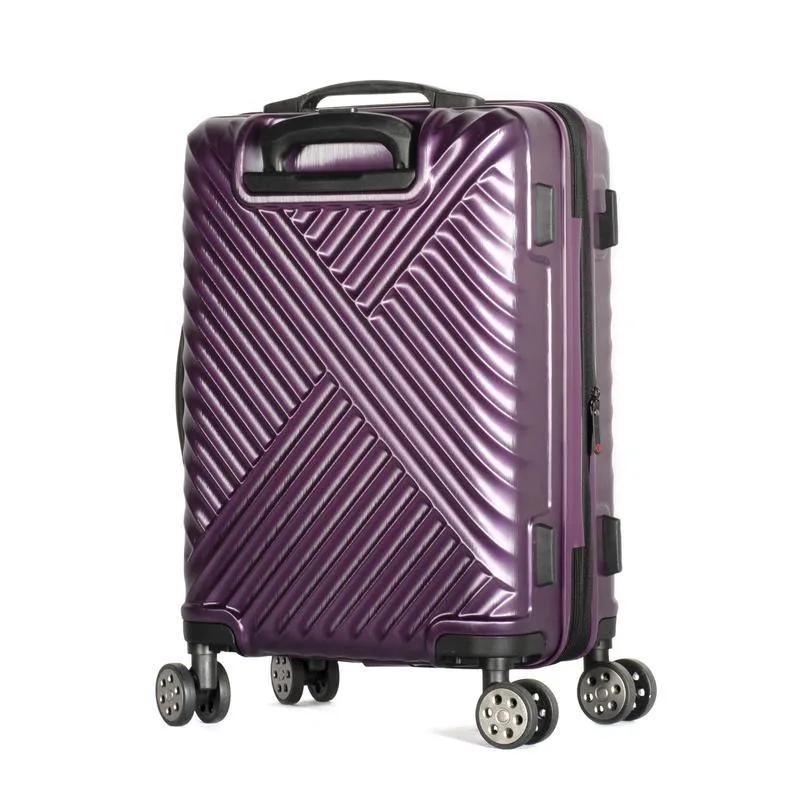 Olympia Matrix Polycarbonate 21" Exp Carry-On Spinner Luggage