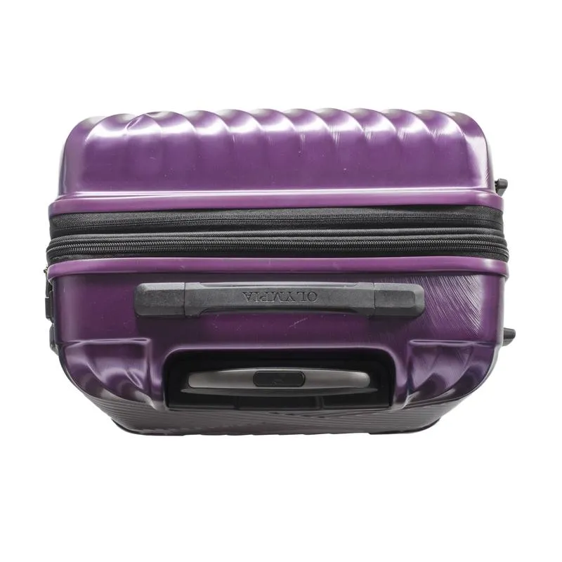 Olympia Matrix Polycarbonate 21" Exp Carry-On Spinner Luggage