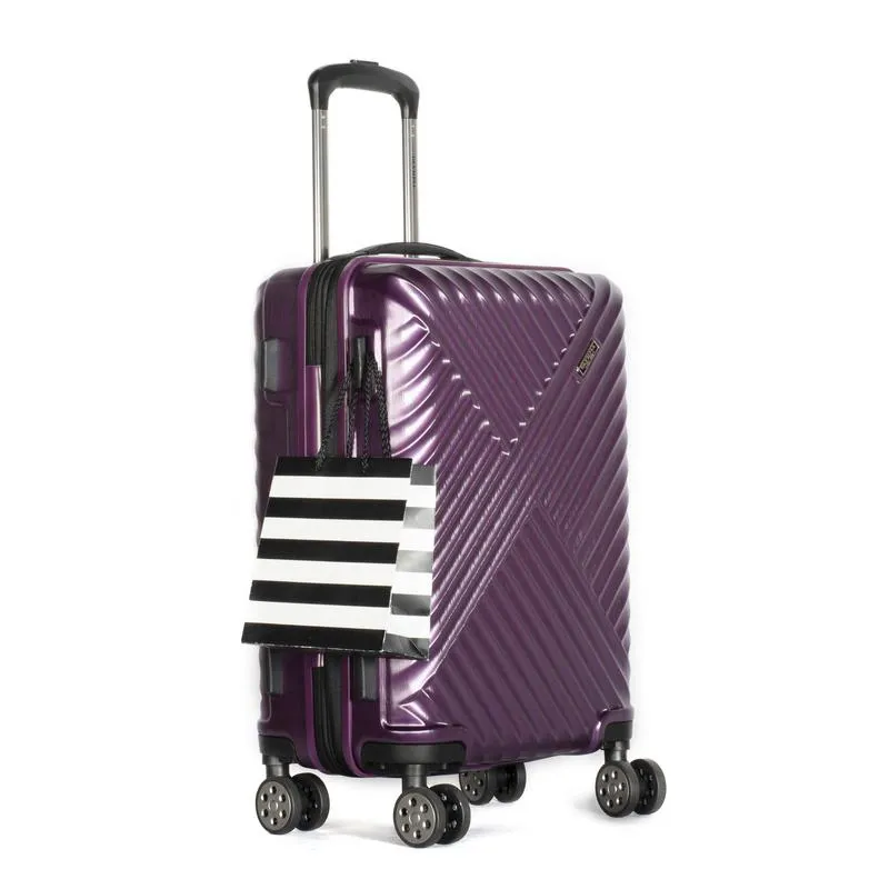 Olympia Matrix Polycarbonate 21" Exp Carry-On Spinner Luggage