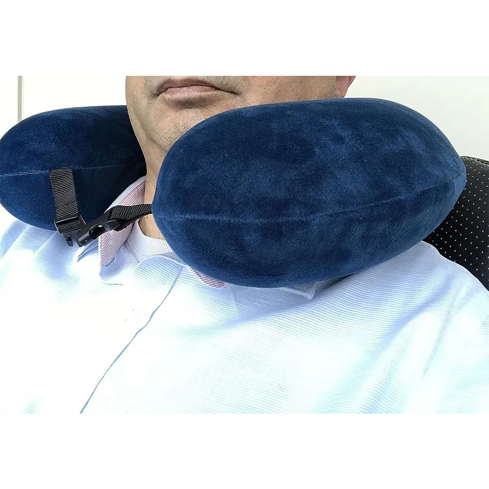 Orb Travel Neck Support Soft Memory Foam Pillow