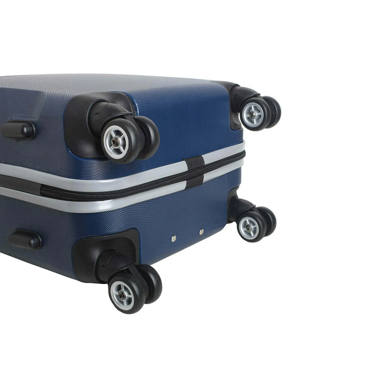 Personalized Initial Name letter "G" 20 inches Carry on Hardcase Spinner Luggage by Mojo in NAVY