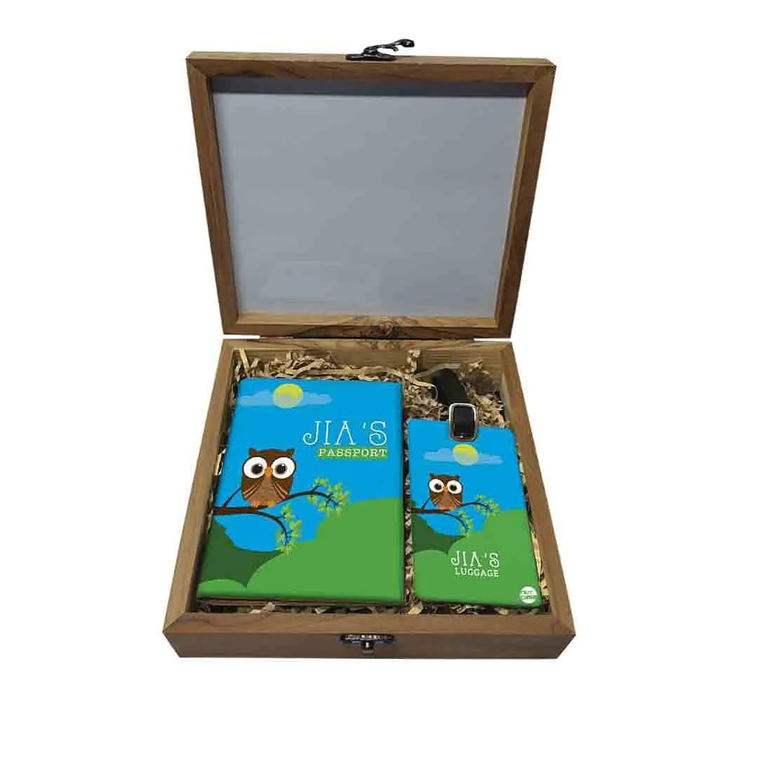 Personalized Travel Gifts - Cute Owl