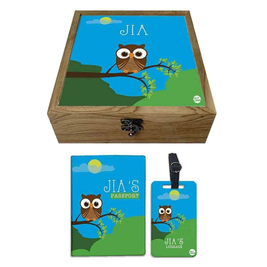 Personalized Travel Gifts - Cute Owl