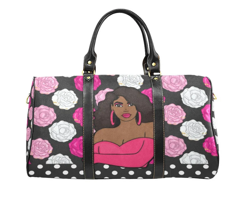 PINK POSIES 3 PC TRAVEL SET