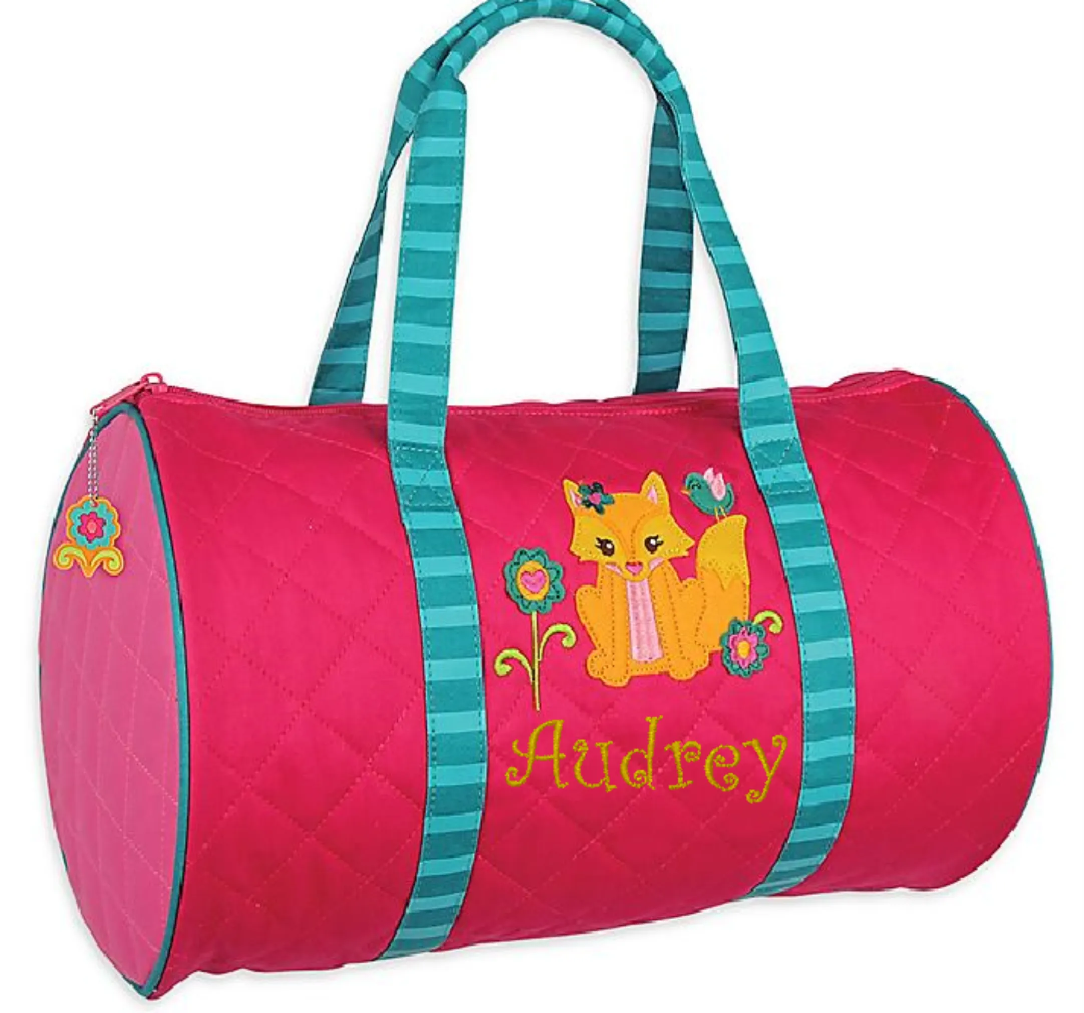 Quilted  Fox Duffle