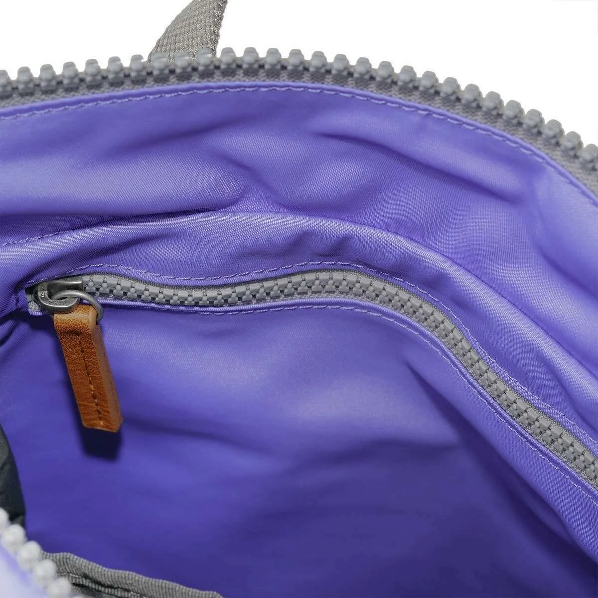 Roka Bantry B Small Recycled Nylon Backpack - Simple Purple