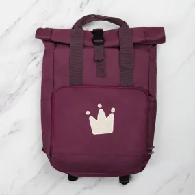 Roll-Top Adventure Large 14 Litre Backpack - Burgundy