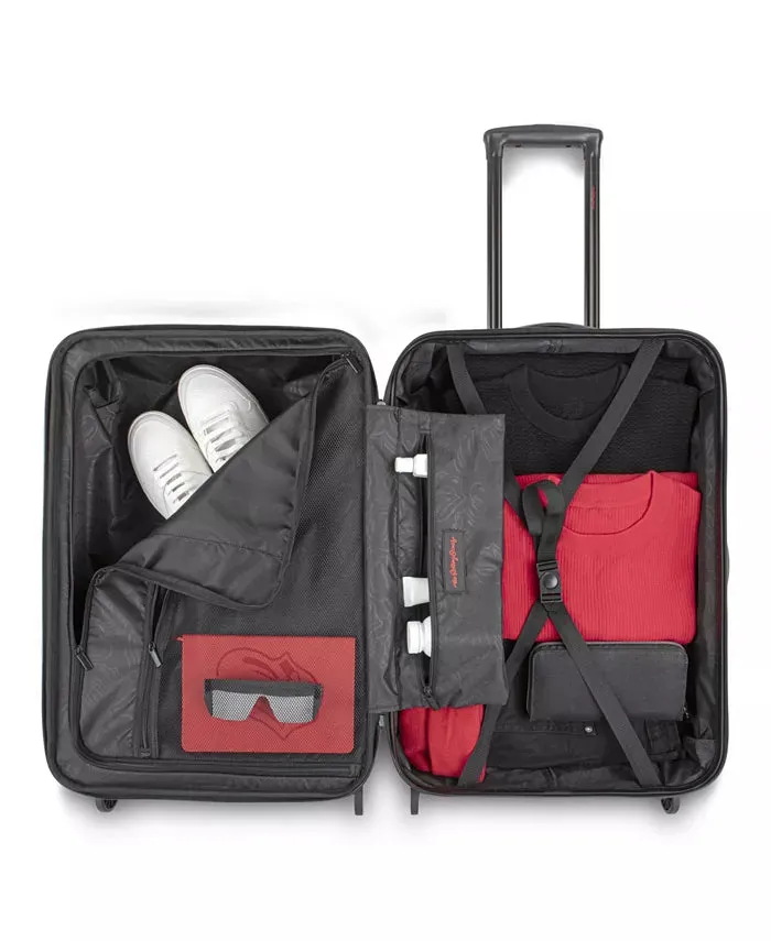 Rolling Stones Tie-Dye Coral Carry-On Luggage