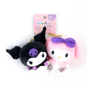 SANRIO© My Melody   Kuromi Hanging Plush Pair (Japan Edition)