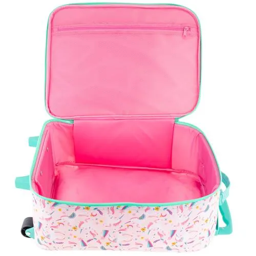 STEPHEN JOSEPH KIDS ALL OVER PRINT ACCESSORIES  - ROLLING CARRY-ON LUGGAGE