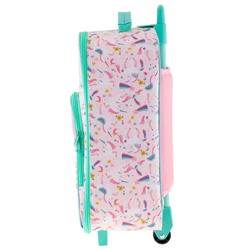 STEPHEN JOSEPH KIDS ALL OVER PRINT ACCESSORIES  - ROLLING CARRY-ON LUGGAGE